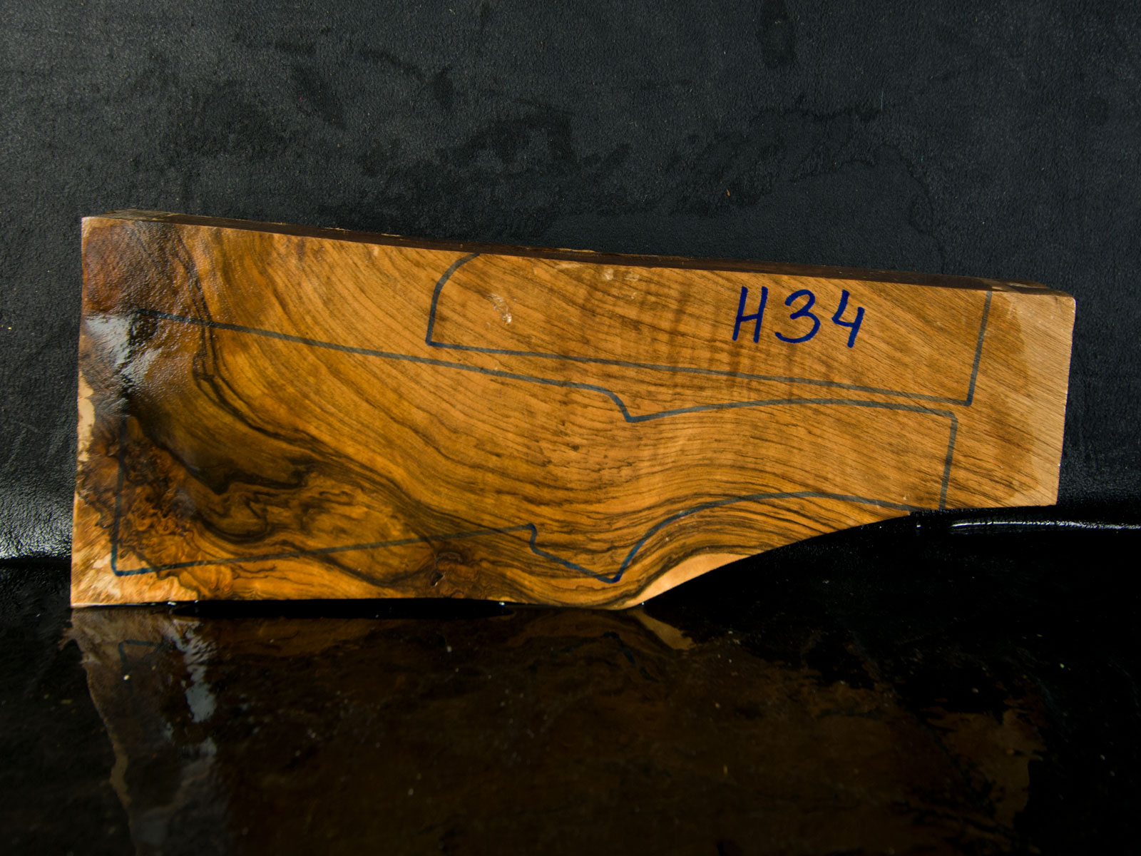 H34 Schaftholz Rohling