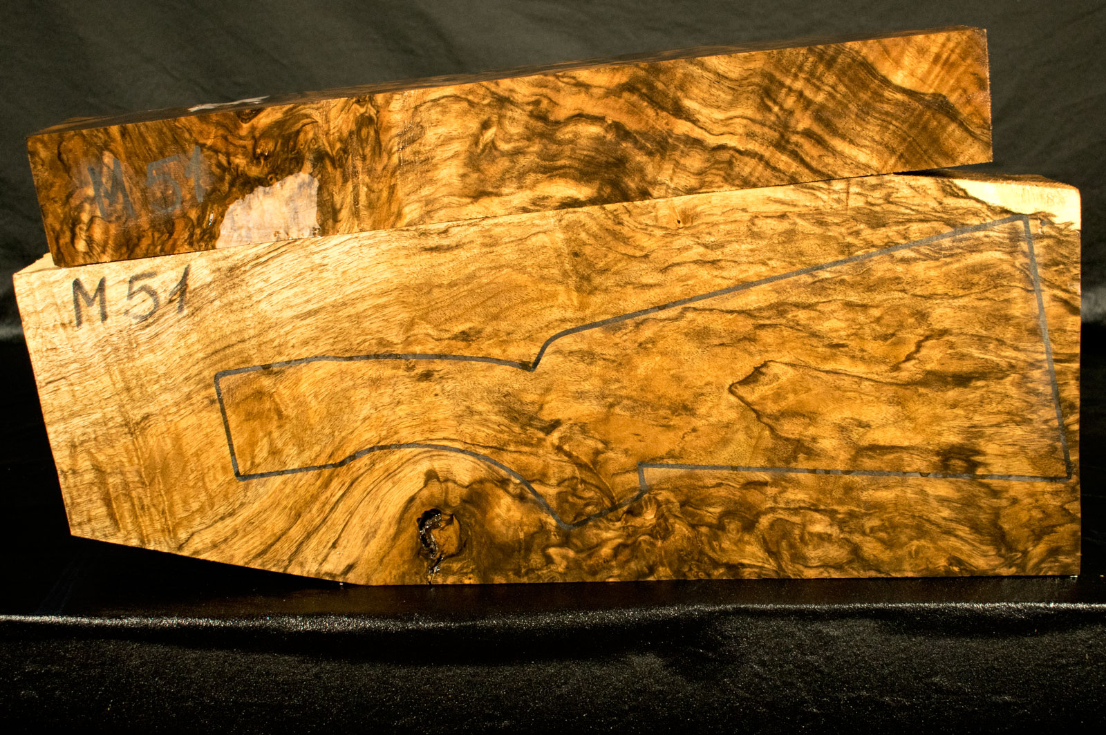 Schaftholz Rohling M51 Schaftholz Rohling M51