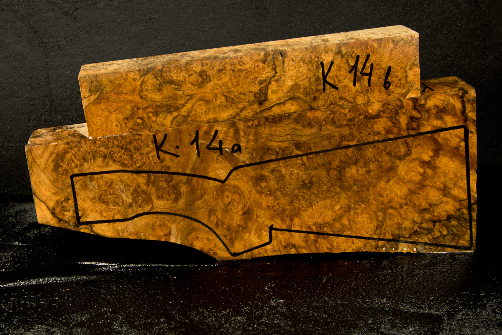 K14 - Schaftholz mit Vorderschaft