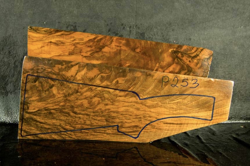 P253 Schaftholz der Extraklasse: Schrotflinten-Schaftrohling P253 Schaftholz der Extraklasse: Schrotflinten-Schaftrohling