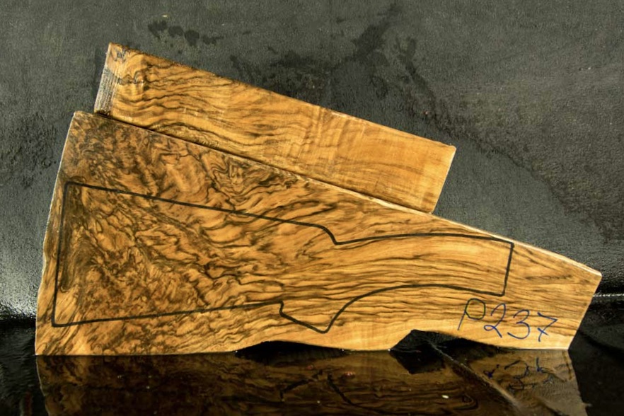 Schaftholz Rohling P237 und P238